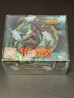 UPPER DECK WORLD OF WARCRAFT TCG THE HUNT FOR ILLIDAN BOOSTER BOX NEW SEALED U.S - Image 1