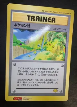 Pokemon Valley Jumbo Card Trainer Pikachu Promo CoroCoro Vintage Studium - Image 3
