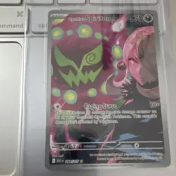Pokemon Cynthia's Spiritomb Full Art Rare Card 244/217 ASC 70 HP 2024 TCG - Image 1