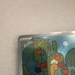 Pokemon Shuckle 136/132 MEGN Full Art Holo Rare Basic 80 HP Pokemon TCG Card - Image 5