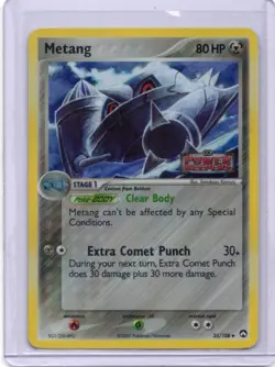 Pokemon Card - Metang Reverse Stamp - 35/108 - EX Power Keepers - 2007 - Image 1