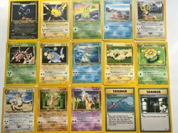 Pokemon Neo Genesis 15 Card Bundle🎁 + Open Cut Top Neo Genesis Pack - Image 2