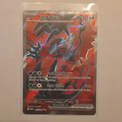 Yveltal EX Full Art Ultra Rare Holo 105/088 Pokemon TCG Card- Perfect Order - Image 1