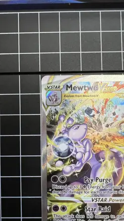 Mewtwo VSTAR - GG44/GG70 - Pokemon Crown Zenith Galarian Gallery Ultra Card NM - Image 4