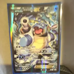 Blastoise EX XY122 Promo Holo Pokemon TCG Card XY Set English - Image 1