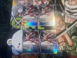 ST17-004 Boa Hancock SR X4 Full Playset One Piece Card Game - Image 1