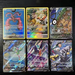Pokemon TCG 6 Card Lot Sword & Shield Promo / V LP-NM - Image 1
