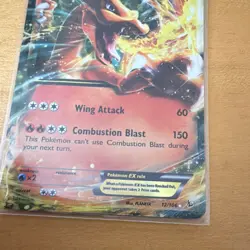 Pokemon Charizard EX Holo Ultra Rare Flashfire Card 12/106 2014 English - Image 2