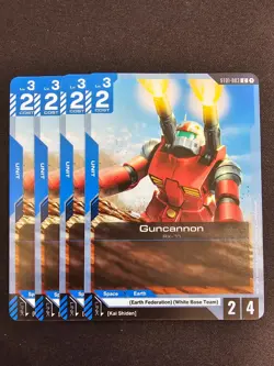 4x Guncannon (ST01-003) Gundam TCG Card Game - English - Image 1