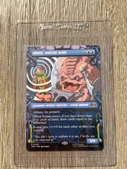Krang, Master Mind (Showcase) 0230 (R) MTG Teenage Mutant Ninja Turtles (TMT) - Image 1