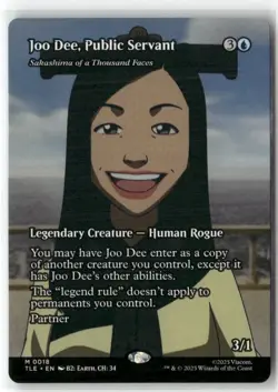 Joo Dee, Public Servant - Sakashima of a Thousand Faces (Borderless) MTG - Image 1