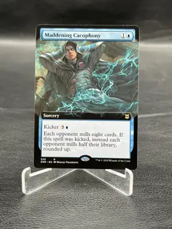 Zendikar Rising #330 Maddening Cacophony (Extended Art) - Image 1