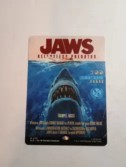 Jaws, Relentless Predator (Regular Finish) Secret Lair Drop Non-Foil - Image 1