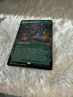 Boseiju, Who Endures (Borderless) Kamigawa: Neon Dynasty Foil - Image 1