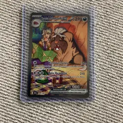 Pokemon Arven's Mabosstiff EX 235/182 Full Art Holo SV10 Destined Rivals - Image 1