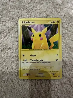 Pokemon TCG | Pikachu | Rising Rivals 112/111 | Holo Secret Rare | HP - Image 1