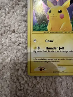 Pokemon TCG | Pikachu | Rising Rivals 112/111 | Holo Secret Rare | HP - Image 2