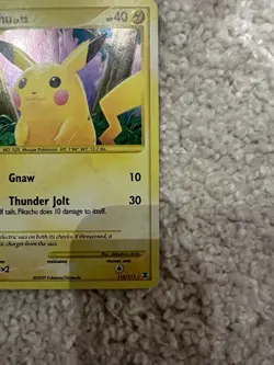 Pokemon TCG | Pikachu | Rising Rivals 112/111 | Holo Secret Rare | HP - Image 5