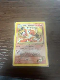Blaine's Charmeleon 31/132 Gym Challenge Pokemon Card - Image 1