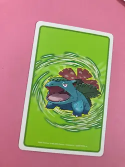 Bulbasaur pokemon Playing Poker Card Leaf green Venusaur Nintendo Japanese - Image 5