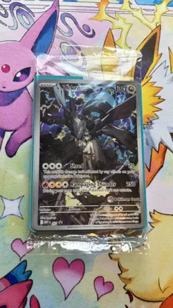 N's Zekrom Ascended Heros ETB Promo Pokemon Center Stamp 2026 sealed - Image 1