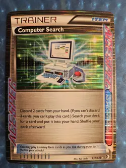 Pokemon TCG Computer Search Ace Spec 137/149 Boundaries Crossed Holo - Image 1