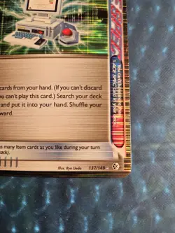 Pokemon TCG Computer Search Ace Spec 137/149 Boundaries Crossed Holo - Image 2