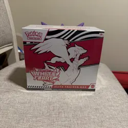 Pokemon Scarlet & Violet White Flare ETB Sealed Box - Image 1