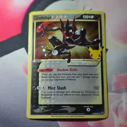 Pokemon Greninja gold Star SWSH144 Sword & Shield Promo - Image 1