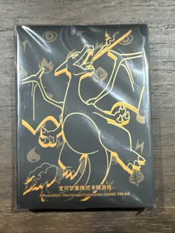 IN STOCK Pokemon Chinese 2025 Departure Gift Box - Charizard Sleeve Set (64 Pcs) - Image 2