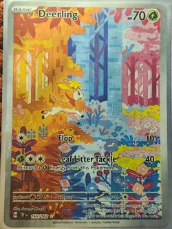 Deerling 165/162 Illustration Rare Pokemon TCG SV05: Temporal Forces NM - Image 1