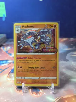 Machamp SWSH243 Pokemon TCG Sword & Shield Black Star Promo - Image 1
