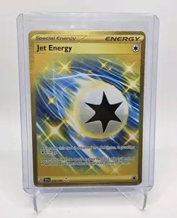 Jet Energy 252/191 Surging Sparks Gold Secret Rare Pokemon TCG NM/Near Mint - Image 1