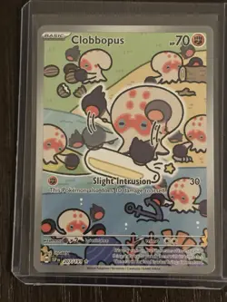 Pokemon Clobbopus 207/191 Sv08: Surging Sparks Illustration Rare Holo 70 HP Eng - Image 1