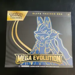 Mega Evolution Elite Trainer Box Pokemon TCG - Mega Lucario New/Factory Sealed - Image 1