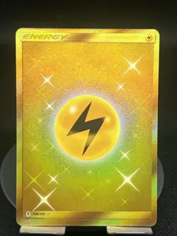 Pokemon TCG Lighting Energy (Secret) 168/145 Guardians Rising Secret Rare NM - Image 1