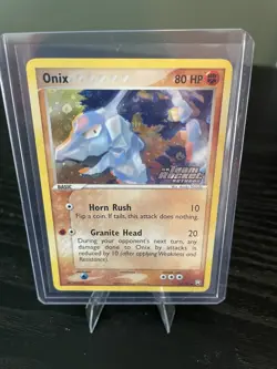 Pokemon Onix 69/109 Team Rocket Returns Reverse Holo Stamped LP or Better - Image 1