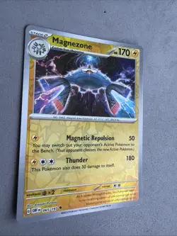 Pokemon TCG * SV Obsidian Flames * 65/197 Magnezone REVERSE HOLO Uncommon * NM - Image 2