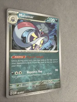 Pokemon TCG * SV Obsidian Flames * 138/197 Malamar REVERSE HOLO Uncommon * NM - Image 2