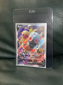 Torkoal V Pokemon Sword & Shield Base Set 188/202 Full Art Ultra Rare NM - Image 1