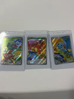 Pokemon First Partner Illustration MEP Collection Bulbasaur Charmander Squirtle - Image 3