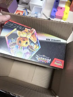 Pokemon Scarlet & Violet Prismatic Evolutions Surprise Box SEALED Lot of 2 - Image 5