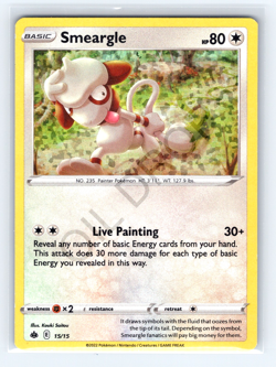 Smeargle 15/15 LP Holo Pokemon TCG McDonald’s Promo Holo - Image 1