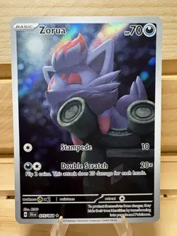 Zorua #075/064 Pokemon TCG Sv: Shrouded Fable IR Holo NM Free Shipping - Image 1