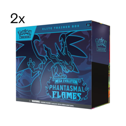 2x Pokemon TCG: Phantasmal Flames Elite Trainer Box(ETB) - Image 1