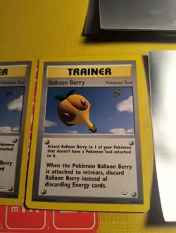 2x Balloon Berry - 60/64 - Uncommon - Unlimited Edition MP English Pokemon Neo - Image 3