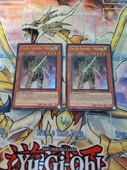 Yugioh - The Six Samurai - Nisashi RYMP-EN091 LP/NM 1st ed Ultra Rare x2 - Image 1