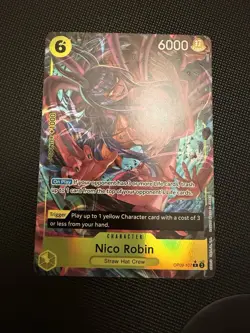 Nico Robin OP09-107 Rare Alt Art - Emperors in the New World - One Piece CCG - Image 1