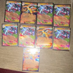 Pokemon TCG Mega Charizard X&Y Holo Promo Card Lot 9 English - Image 1