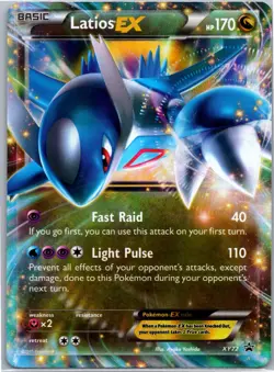 Latios EX Promo XY Promos Holo XY72 Pokemon Card NM - Image 1